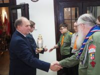 Betlejemskie Światełko Pokoju w starostwie