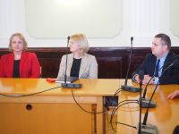 Spotkanie świąteczne w sali sesyjnej Starostwa Powiatowego w Wągrowcu