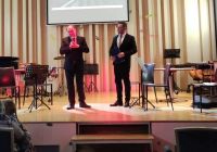 Od lewej Starosta Wągrowiecki Tomasz Kranc i Dyrektor PSM Marek Rybarczyk