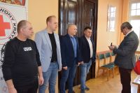 Uroczystość wręczenia odznaczeń i wyróżnień zasłużonym honorowym dawcom krwi i szpiku