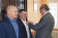 Uroczystość wręczenia odznaczeń i wyróżnień zasłużonym honorowym dawcom krwi i szpiku