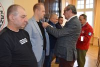 Uroczystość wręczenia odznaczeń i wyróżnień zasłużonym honorowym dawcom krwi i szpiku