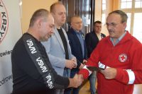Uroczystość wręczenia odznaczeń i wyróżnień zasłużonym honorowym dawcom krwi i szpiku