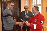 Uroczystość wręczenia odznaczeń i wyróżnień zasłużonym honorowym dawcom krwi i szpiku