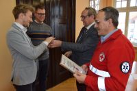 Uroczystość wręczenia odznaczeń i wyróżnień zasłużonym honorowym dawcom krwi i szpiku