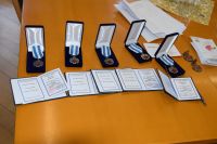 Uroczystość wręczenia odznaczeń i wyróżnień zasłużonym honorowym dawcom krwi i szpiku
