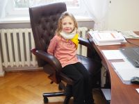 Dzieci z Przedszkola nr 3 w Wągrowcu z wizytą w Starostwie Powiatowym
