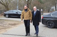 Uroczyste otwarcie strzelnicy pneumatycznej przy ZS nr 2 w Wągrowcu