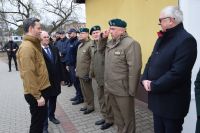 Uroczyste otwarcie strzelnicy pneumatycznej przy ZS nr 2 w Wągrowcu