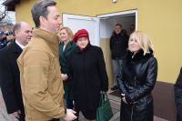 Uroczyste otwarcie strzelnicy pneumatycznej przy ZS nr 2 w Wągrowcu