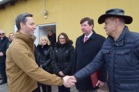 Uroczyste otwarcie strzelnicy pneumatycznej przy ZS nr 2 w Wągrowcu