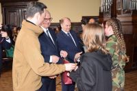 Uroczyste otwarcie strzelnicy pneumatycznej przy ZS nr 2 w Wągrowcu