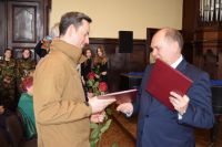 Uroczyste otwarcie strzelnicy pneumatycznej przy ZS nr 2 w Wągrowcu