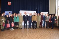Uroczyste otwarcie strzelnicy pneumatycznej przy ZS nr 2 w Wągrowcu