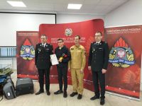 Powiatowe eliminacje Turnieju Wiedzy Pożarniczej „Młodzież Zapobiega Pożarom” w Komendzie PSP w Wągrowcu