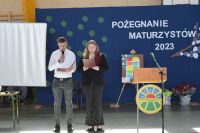 Uczniowie ZS w Gołańczy