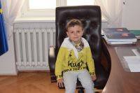 Wizyta dzieci z Przedszkola nr 2 w Wągrowcu w Starostwie Powiatowym - relacja zdjęciowa