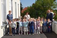 Wizyta dzieci z Przedszkola nr 2 w Wągrowcu w Starostwie Powiatowym - relacja zdjęciowa