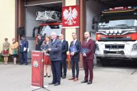 Uroczysty apel z okazji obchodów Powiatowego Dnia Strażaka w Komendzie PSP w Wągrowcu - relacja zdjęciowa z wydarzenia