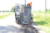 Rozpoczęły się prace budowlane dla inwestycji pn. "Remont drogi powiatowej nr 1600 odc. Krzyżanki - Gołańcz