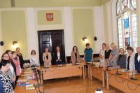Wręczenie aktów mianowania nauczycielom placówek prowadzonych przez Powiat Wągrowiecki