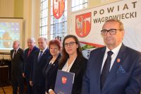 Wręczenie aktów mianowania nauczycielom placówek prowadzonych przez Powiat Wągrowiecki