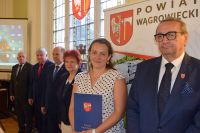Wręczenie aktów mianowania nauczycielom placówek prowadzonych przez Powiat Wągrowiecki
