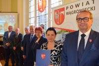 Wręczenie aktów mianowania nauczycielom placówek prowadzonych przez Powiat Wągrowiecki
