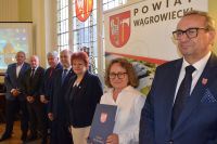 Wręczenie aktów mianowania nauczycielom placówek prowadzonych przez Powiat Wągrowiecki
