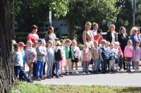 Złożenie wiązanki w związku z obchodami 84. rocznicy wybuchu II wojny światowej