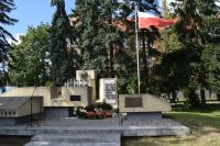 Złożenie wiązanki w związku z obchodami 84. rocznicy wybuchu II wojny światowej