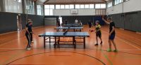 Młodzi tenisiści stołowi z naszego powiatu w Lüneburgu