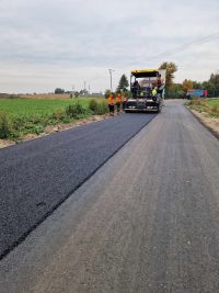 Trwają prace drogowe na drogach powiatowych Krzyżanki – Gołańcz i Kamienica – Kopaszyn