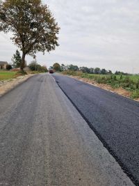 Trwają prace drogowe na drogach powiatowych Krzyżanki – Gołańcz i Kamienica – Kopaszyn