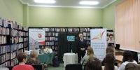 Spotkanie poetyckie z Prezesem ZLP w Poznaniu Pawłem Kuszczyńskim w Powiatowej Bibliotece Publicznej w Wągrowcu