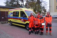 Nowy ambulans dla Zespołu Ratownictwa Medycznego wągrowieckiego szpitala