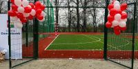 Otwarcie nowego boiska sportowego w Niemczynie