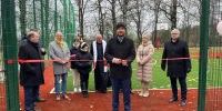 Otwarcie nowego boiska sportowego w Niemczynie
