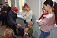 Mikołajki na oddziale dziecięcym wągrowieckiego szpitala