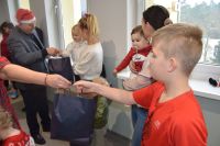Mikołajki na oddziale dziecięcym wągrowieckiego szpitala