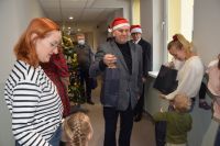 Mikołajki na oddziale dziecięcym wągrowieckiego szpitala