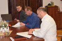 Podpisanie umowy na remont drogi powiatowej nr 1602 P na odcinku Kopaszyn – Grylewo