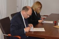 Podpisanie umowy na remont drogi powiatowej nr 1602 P na odcinku Kopaszyn – Grylewo