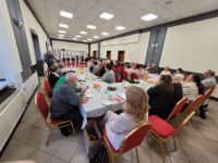 Spotkanie wigilijne Zarządu Koła Powiatowego Polskiego Związku Niewidomych w Wągrowcu