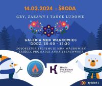 Zapraszamy na ferie zimowe z Ogniskiem Pracy Pozaszkolnej - oferta