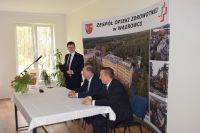 Uroczyste przekazanie nowego ambulansu dla Szpitala Powiatowego w Wągrowcu