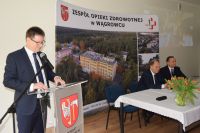 Uroczyste przekazanie nowego ambulansu dla Szpitala Powiatowego w Wągrowcu