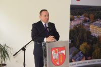 Uroczyste przekazanie nowego ambulansu dla Szpitala Powiatowego w Wągrowcu