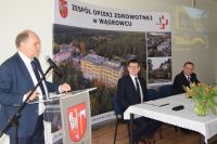 Uroczyste przekazanie nowego ambulansu dla Szpitala Powiatowego w Wągrowcu