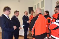Uroczyste przekazanie nowego ambulansu dla Szpitala Powiatowego w Wągrowcu